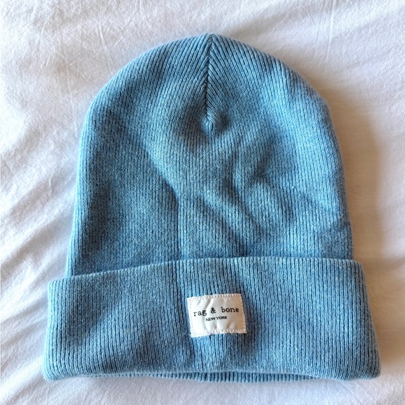 rag & bone Light Blue Kids Beanie - Picture 1 of 1